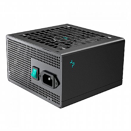 Fonte 750W DeepCool PN750D - PFC Ativo - Eficiência 90% - 80 PLUS® Gold - Cybernetics Gold - PCI-E 5.1 - R-PN750D-FC0B-WO-V2