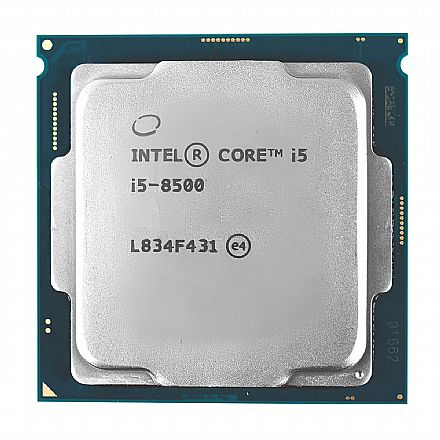 Intel® Core i5 8500 - LGA 1151 - 3GHz (Turbo 4.1GHz) - Cache 9MB - 8ª Geração - OEM