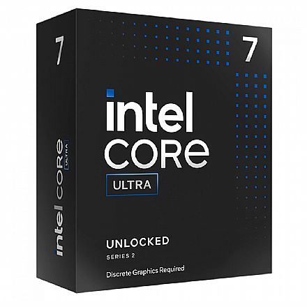 Intel® Core Ultra 7 265KF - LGA 1700 - 3.9GHz (Turbo 5.5GHz) - Cache 30MB - Arrow Lake - BX80768265KF