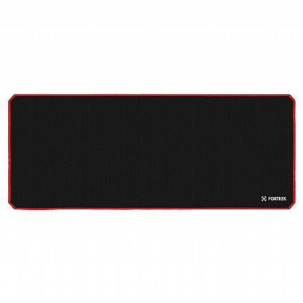 Mouse Pad Gamer Fortrek Speed MPG103 - Extra Grande - 800 x 300 x 4mm - Preto e Vermelho - 77537