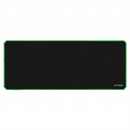 Mouse Pad Gamer Fortrek Speed MPG103 GN - Extra Grande - 800 x 300 x 4mm - Preto e Verde - 77539