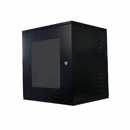 Mini Rack de parede 6U - 19" x 470mm - Max Eletron 4820