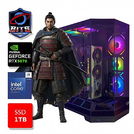 PC Gamer Bits Vortex 2026 - Intel i9 14900K, 32GB, SSD 1TB NVMe, Vídeo GeForce RTX 5070 12GB - Windows 11 Professional