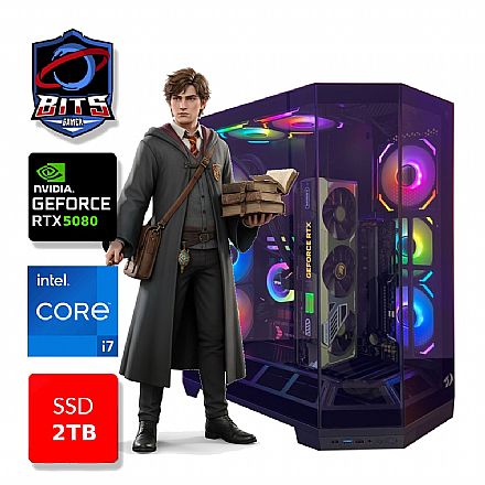 PC Gamer Bits Vortex 2026 - Intel i7 14700F, 64GB, SSD 2TB NVMe, Vídeo GeForce RTX 5080 16GB - Windows 11 Professional