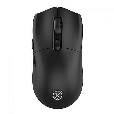 Mouse Gamer Sem Fio Kalkan Thor - 10000dpi - Sensor PAW3311 - USB, 2.4GHz e Bluetooth - Preto - KLK00011