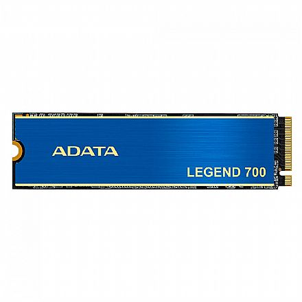 SSD M.2 512GB Adata Legend 700 - NVMe - Leitura 2000MB/s - Gravação 1600MB/s - ALEG-700-512GCS