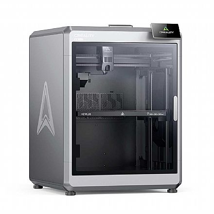Impressora 3D Creality K2 Plus - Impressão 600mm/s - Tela 4.3" Touch - Construção 350 x 350 x 350mm - Bivolt