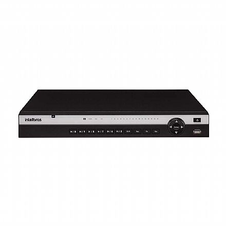 Gravador de Video de Rede Intelbras NVD 3316-P - 2 Baias HDD - 4K - 16 portas PoE+