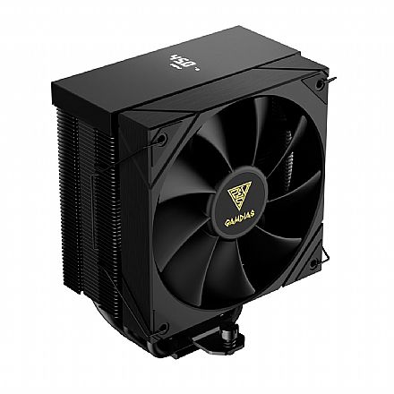 Cooler para Processador Gamdias Boreas M2-51D - Intel / AMD - Display Digital - 120mm - Preto