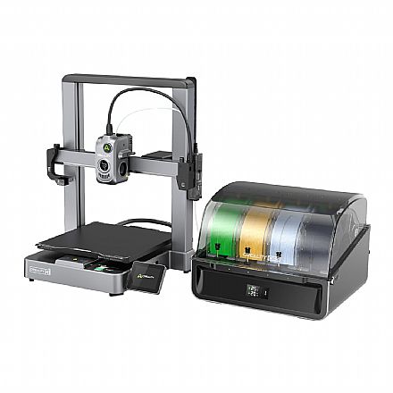 Impressora 3D Creality Hi Combo - FDM - Impressão 300mm/s - Extrusão 300°C - Volume de Construção 260 x 260 x 300mm - Bivolt