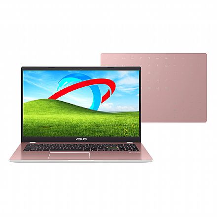 Notebook Asus Vivobook Go 15 E510KA-BR833WS - Intel Celeron, RAM 4GB, SSD 128GB, Tela 15,6 HD, Windows 11 - Rosê