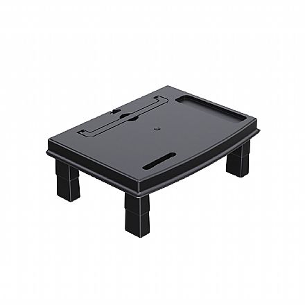 Suporte para Monitor Reliza Ergonew 3 - Ergonômico - com Regulagem de Altura - Preto