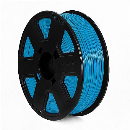 Filamento para Impressora 3D - PLA - Azul Claro - 1Kg - 1,75mm - 3D Fila PLA481753