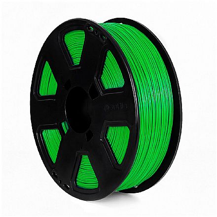 Filamento para Impressora 3D - PLA - Verde - 1Kg - 1,75mm - 3D Fila PLA321753