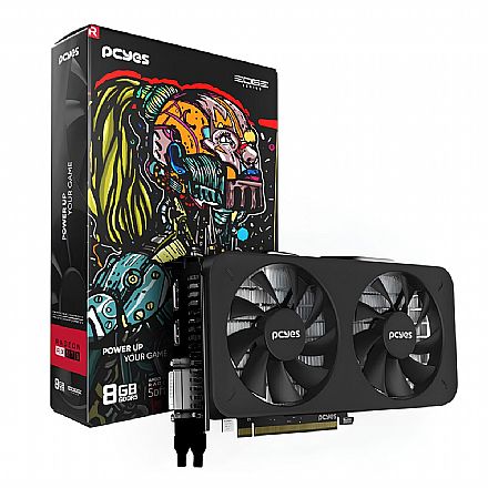 AMD Radeon RX 570 8GB GDDR5 256bits - Projeto Edge - PcYes PVEX5708GB2F