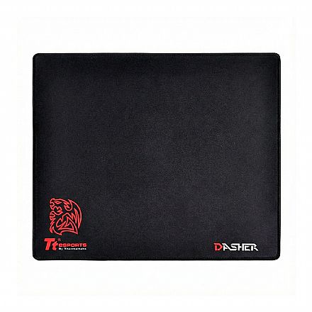 Mousepad Gamer Thermaltake Dasher Medium Battle Dragon Edit - 360 x 300 x 4 mm - MP-DSH-BLKSMS-02
