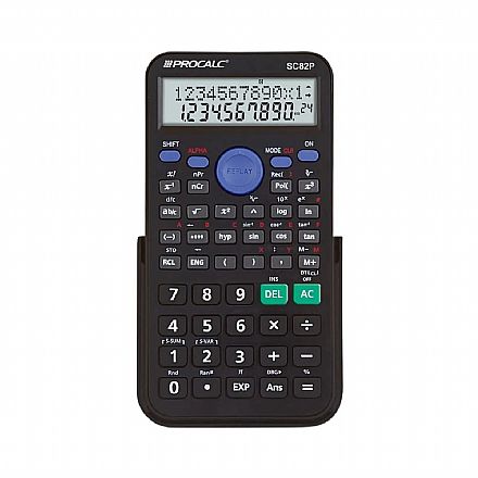 Calculadora Científica CH Tech SC82P - 240 funções - Visor 2 Linhas - 12 Digitos Calculadora Científica CH Tech SC82P - 240 funções - Visor 2 Linhas - 12 Digitos