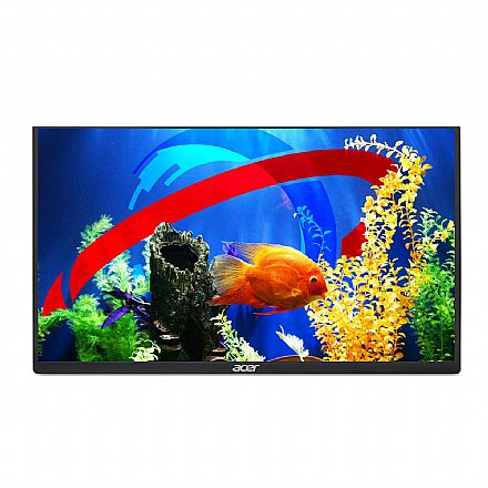 Monitor Portátil 15.6" Acer PM161Q - Full HD - Painel IPS - Mini HDMI / USB-C