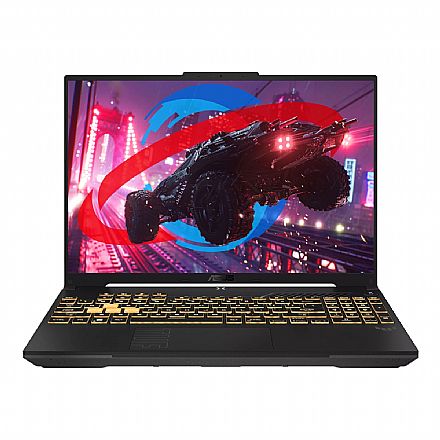 Notebook Asus TUF Gaming FX607VU-RL053W - Intel Core 5 210H, RAM 32GB, SSD 1TB, GeForce RTX 4050, Tela 16 Notebook Asus TUF Gaming FX607VU-RL053W - Intel Core 5 210H, RAM 32GB, SSD 1TB, GeForce RTX 4050, Tela 16" 144Hz Full HD+, Windows 11 - Mecha Gray