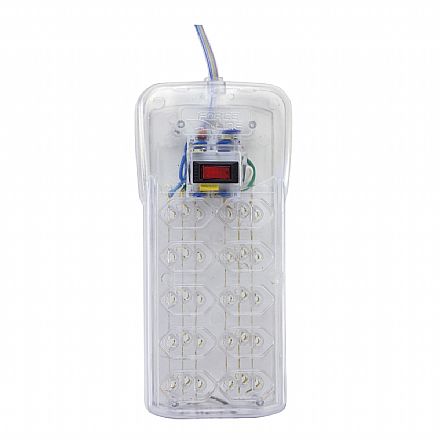 Filtro de linha 10 tomadas Force Line - Bivolt - Padrão 3 Pinos - 10A - Transparente - 0061000006 Filtro de linha 10 tomadas Force Line - Bivolt - Padrão 3 Pinos - 10A - Transparente - 0061000006
