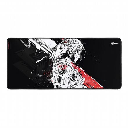 Mousepad Kalkan Aeris - Extra Grande 900 x 400 x 4 mm - Preto - KLK00061