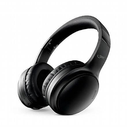 Fone de Ouvido Bluetooth Get Zen - 30h de Autonomia - Cancelamento de Ruído ANC - Preto - 72644