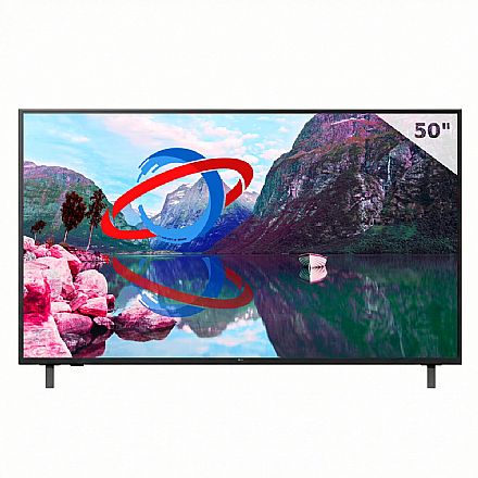 TV 50 TV 50" LG Professional AI - Smart TV - 4K UHD - HDR10 Pro - Wi-Fi - HDMI / USB / RJ45 - 50AU801C0SABWZ