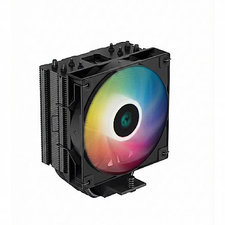Cooler para Processador DeepCool Gammax Series AG400 ARGB - ( AMD / INTEL ) - Preto - R-AG400-BKANMC-G1 Cooler para Processador DeepCool Gammax Series AG400 ARGB - ( AMD / INTEL ) - Preto - R-AG400-BKANMC-G1