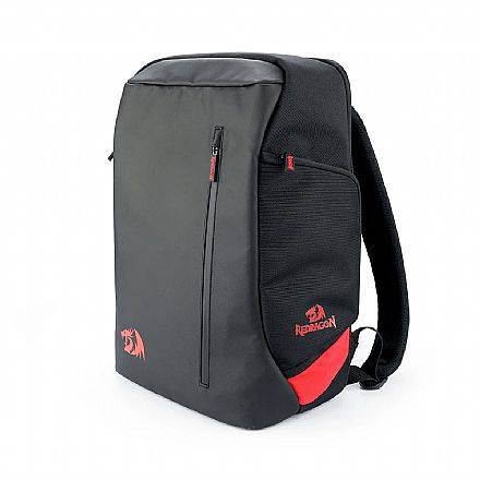 Mochila Redragon Tardis 2 - para Notebook até 18" - Resistente a Água - 8 Bolsos Internos - Preta - GB-94