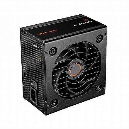 Fonte 750W Cougar ATLAS - PFC Ativo - 80 PLUS® Bronze - CGR-BD-750