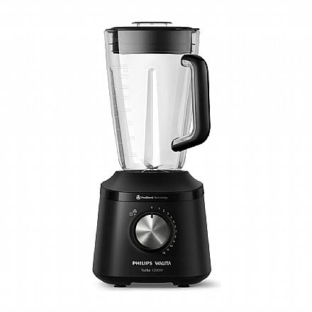 Liquidificador Philips Walita Série 3000 HR2271/91 - 127V - 12 Velocidades - 1200W - Preto