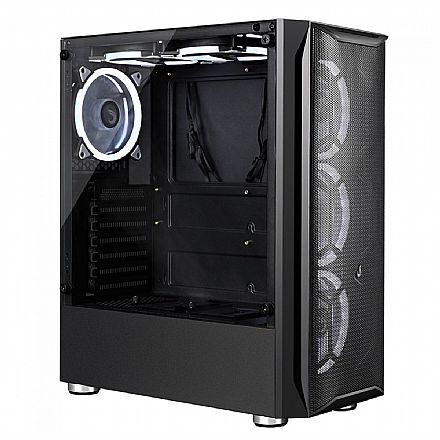 Gabinete Gamer Rise Mode Z03 - Vidro Temperado - ATX - Preto - RM-Z03-03-FB