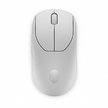 Mouse Gamer Dell Alienware Pro Lunar Light - 26000dpi - 8.000Hz Polling Rate - Branco - PRO-MS-G-DAO