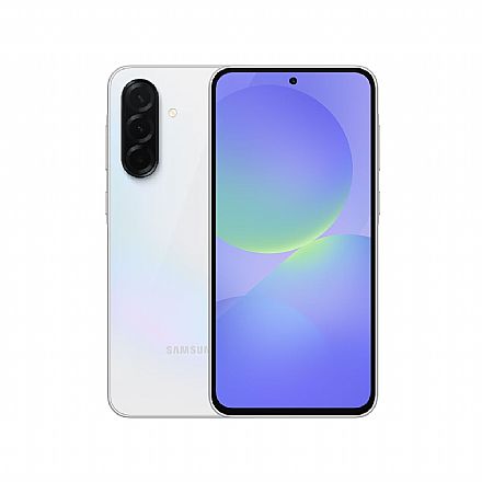 Smartphone Samsung Galaxy A36 5G - Tela 6.7" FHD+ 120Hz, 256GB, 8GB RAM, Dual Chip, Câmera 50MP + Selfie 12MP, Octa Core - Branco - SM-A366E/DS