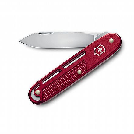 Canivete Victorinox Onefold Alox - Lâmina com Trava e Clip de Transporte - 93mm - Vermelho - 0.8006.20