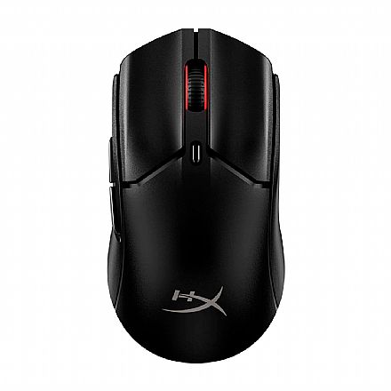 Mouse Gamer sem Fio HyperX Pulsefire Haste 2 Mini - 2.4GHz, Bluetooth e Cabo - 26.000dpi - Sensor HyperX 26K - 6 Botões - RGB - Preto - 7D388AA