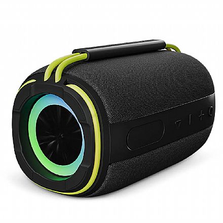 Caixa de Som Portátil Bluetooth Get Pop Lite - 40W - TWS - USB, Cartão de Memória e P2 - Preta - 72563
