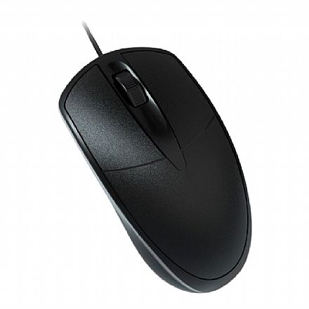 Mouse USB K-Mex MO-E333 - Preto