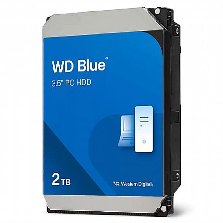HD 2TB SATA - 7200RPM - 256MB Cache - Western Digital Blue - WD20EZBX