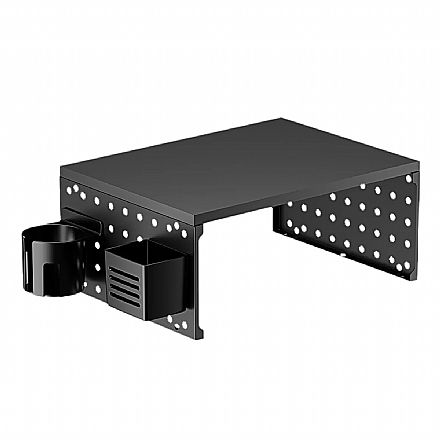 Suporte para Monitor e Notebook PCYes - Com Organizadores - Ergonômico - SM15P