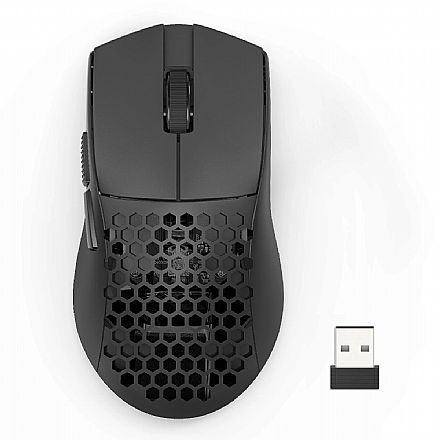 Mouse Gamer sem fio Redragon Astrolabe Lite - 2.4GHz e Bluetooth - 10000dpi - Sensor PAW3313 - Preto - M725-LIT