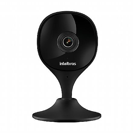Câmera de Segurança IP Intelbras iMX C Black - Wi-Fi - Full HD - Visão Noturna - Áudio Bidirecional