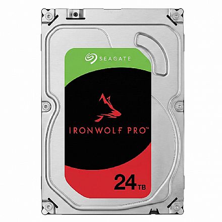 HD 24TB NAS SATA - 7200RPM - 512MB Cache - Seagate IronWolf Pro - ST24000NT002