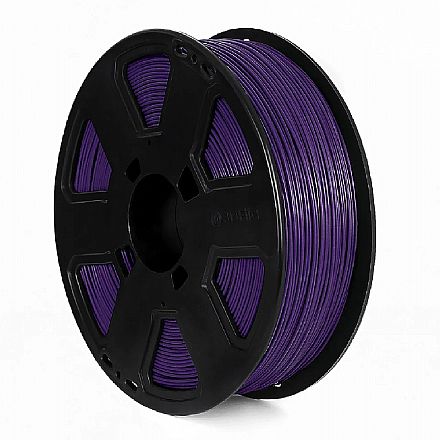 Filamento Para Impressora 3D - ABS Premium Roxo Titânio - 1Kg - 1,75mm - 3D Fila ABS141753