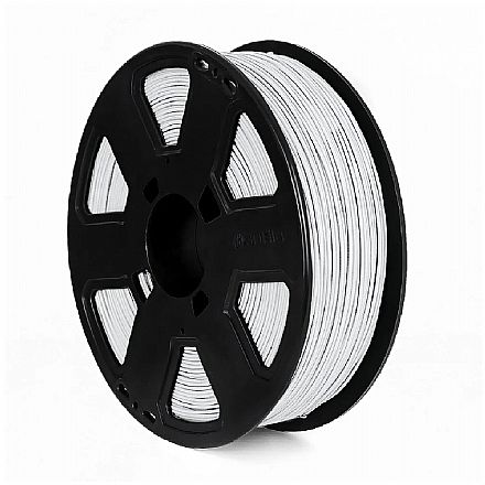 Filamento Para Impressora 3D - ABS Premium Branco Gesso - 1Kg - 1,75mm - 3D Fila ABS041753 Filamento Para Impressora 3D - ABS Premium Branco Gesso - 1Kg - 1,75mm - 3D Fila ABS041753