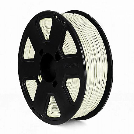 Filamento Para Impressora 3D - ABS Premium Branco Odonto - 1Kg - 1,75mm - 3D Fila ABS051753 Filamento Para Impressora 3D - ABS Premium Branco Odonto - 1Kg - 1,75mm - 3D Fila ABS051753