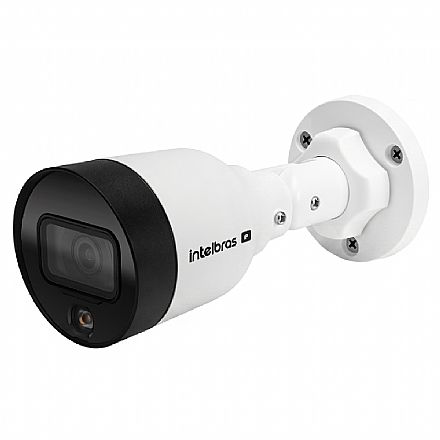 Câmera de Segurança IP Externa Intelbras VIP 1220 B FC G4 - PoE - Proteção IP67 - Full Color LED 20m - Full HD - 4570002