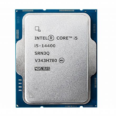 Intel® Core i5 14400 - LGA 1700 - 2.5 Ghz (Turbo 4.70GHz) - Cache 20MB - 14ª Geração - OEM - CM8071504821112