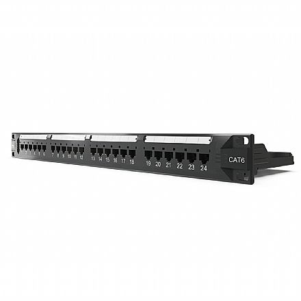 Patch Panel 24 Portas Cat 6e - T568A/B - Furukawa Soho Plus 35050439