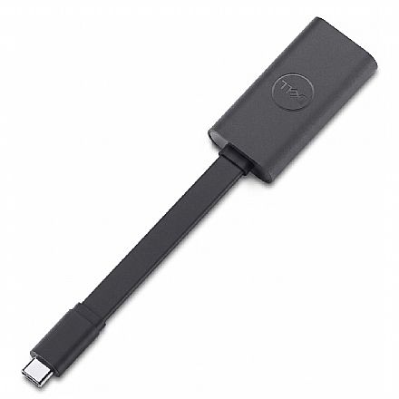 Cabo Adaptador Conversor USB-C para HDMI 2.1 - 15cm (USB-C M x HDMI F) - Suporta 8K - Preto - Dell DELL-SA124-BK